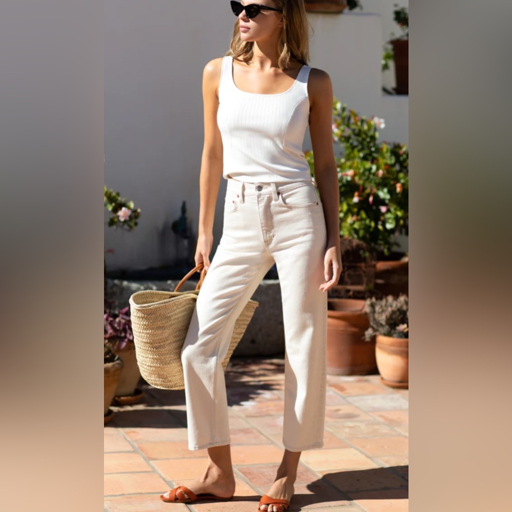 New With Tags Emerson Fry Cream Trousers